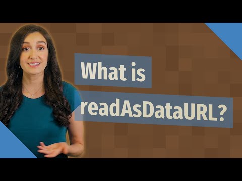 What is readAsDataURL?