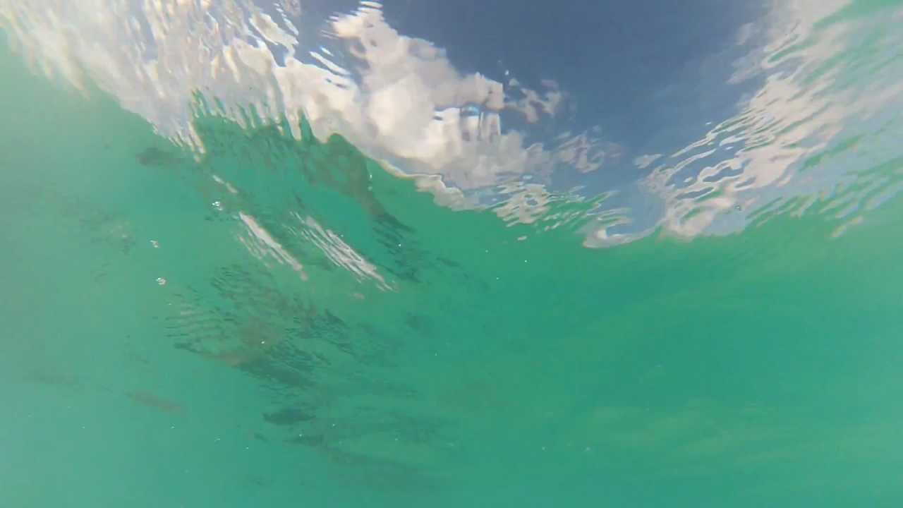 Lanikai beach snorkeling GOPRO YouTube