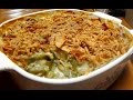 Classic Recipe for Green Bean Casserole with Homemade Cream of Mushroom Soup