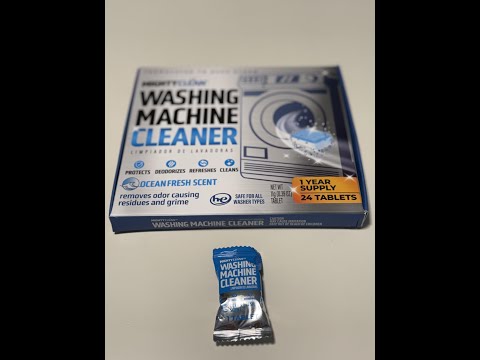 Review Mighty Clean washing machine cleaner tablets 24 pk