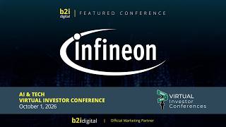 Infineon Technologies AG (OTCQX: IFNNY | FSE: IFX) — AI & Tech Virtual Investor Conference News
