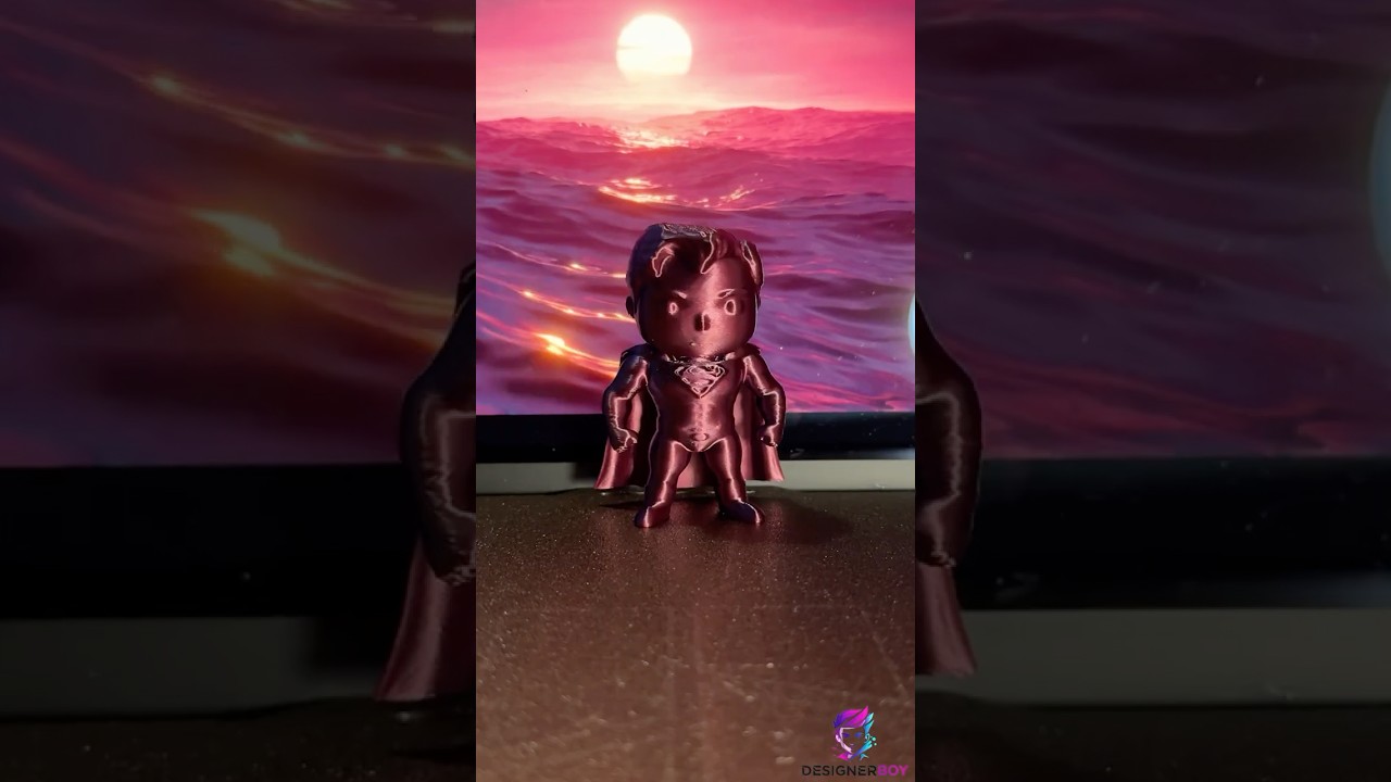 I 3D Printed Superman and uncovered How Does Superman Fly? 