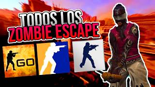 Probe ZOMBIE ESCAPE en TODOS los Counter-Strike… y este fue el mejor
