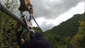 Zipline fail, didn