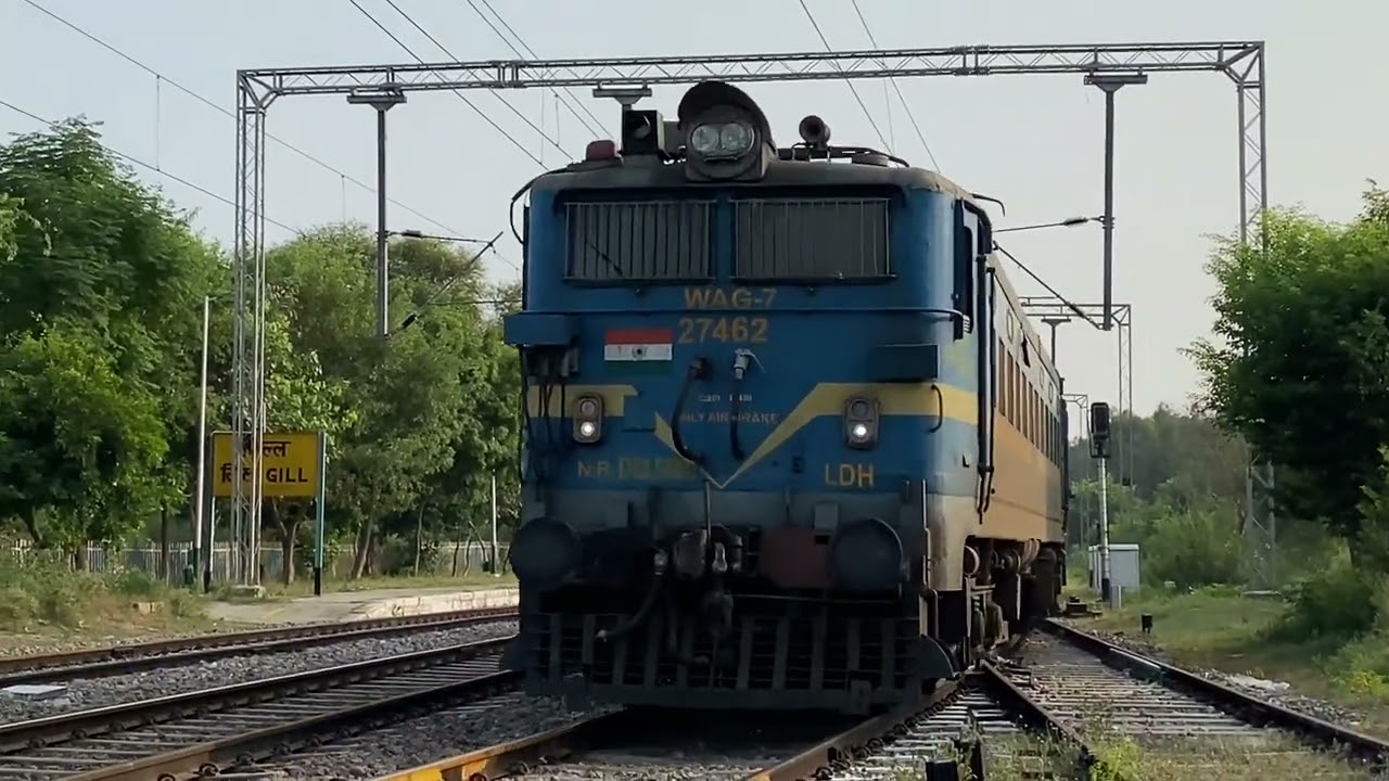 Indian Railway Train most Dangerous video 8k shoot