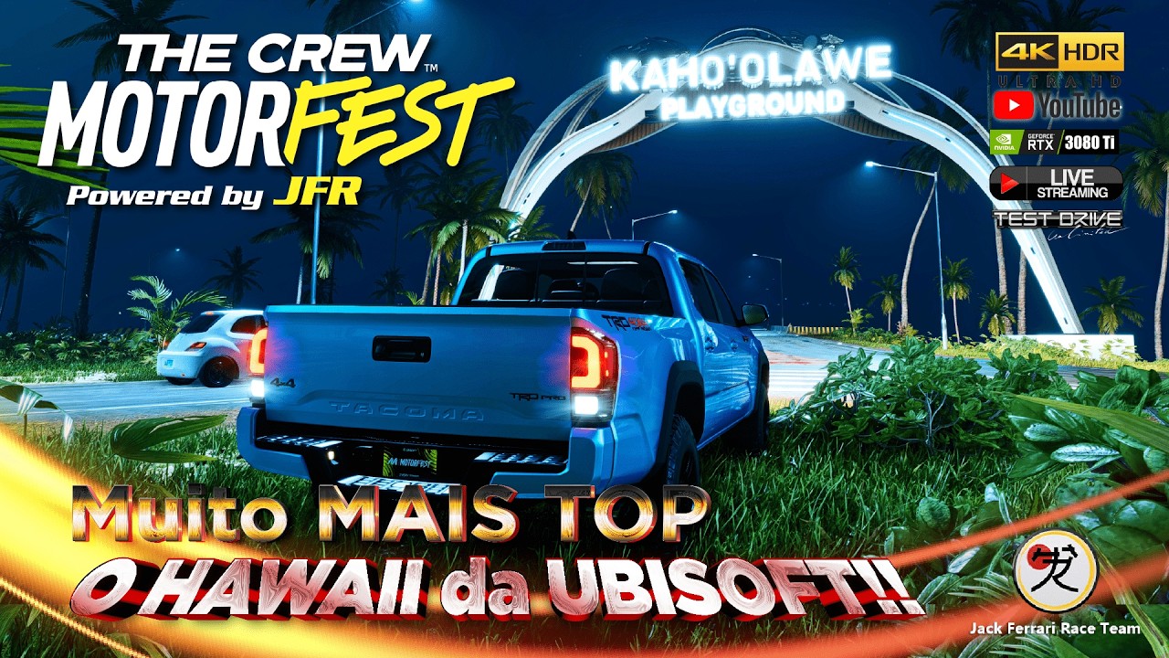 🔴 MUITO mais Top O HAWAII🔥Saiu o Update 9 de The Crew Motorfest - Vamos Conhecer - RTX 3080 TI🔴