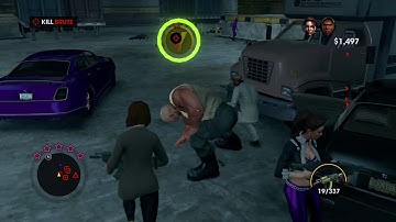 Saints row 3 mission and messing around