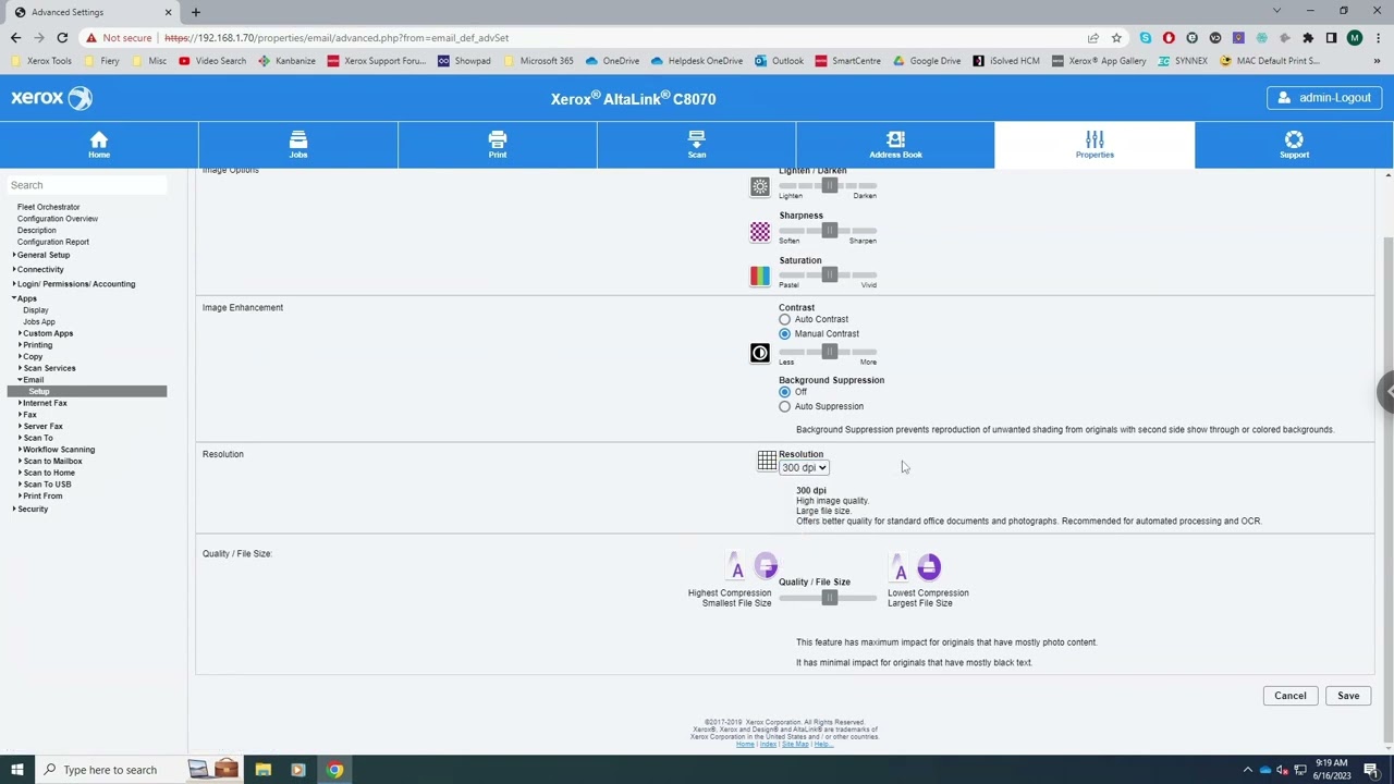 Increase The Xerox Email Size Limit Scan To E mail Job Exceeds Increase The Xerox Email Size Limit Scan To E mail Job Exceeds