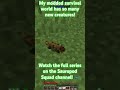 So many fun new creatures in these mods. Untamed Wilds - AlexMobs - Fossils and Archaeology