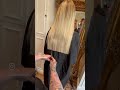 Cutting long hair with extensions by Ben Brown