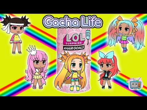 lol hair goals characters