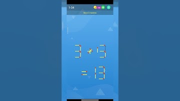 Smart Puzzle | beginner | #matches | level 34 #mathstricks #puzzlegame