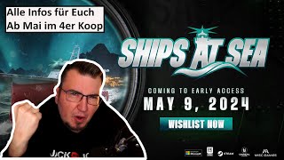 Norwegen 4 Spieler Koop Fischerei ab Mai im Early Access - Alle Infos | Ships At Sea | Deutsch | UwF