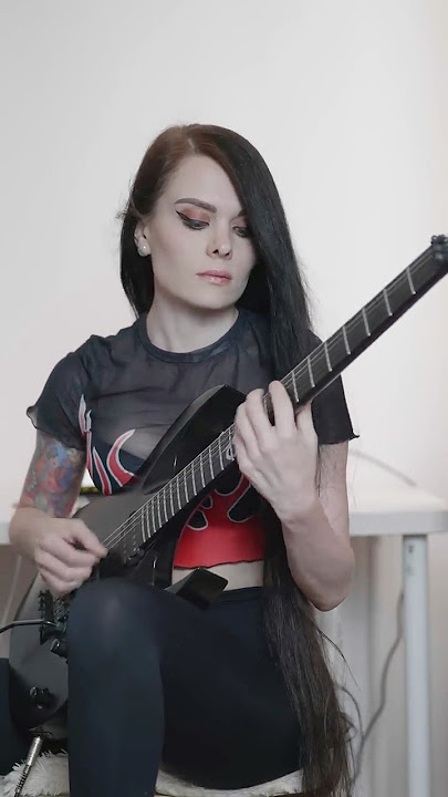 Morbid Angel - Maze of Torment  #guitarcover by Elena Verrier