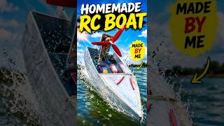 DIY RC Boat ! How To Make Rc Boat At Home Amazing ideas 💡#experiment