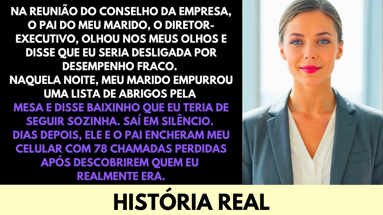 Meu Sogro CEO Disse “Você Está Demitida.” Meses Depois, Criei Um Império Tech De Luxo