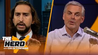 Nick Wright sounds off on Josh Allen, talks Aaron Rodgers injury \& Chris Jones | NFL | THE HERD