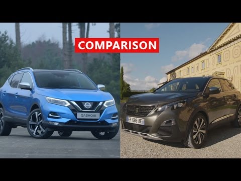 2017 Nissan Qashqai Vs 2017 Peugeot 3008 Comparison - Interior, Exterior, Test Drive - Youtube