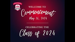 Marist High School Graduation Class of 2024