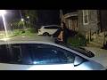 Abusive GF Trashes BF's Car Right In Front Of The Officer