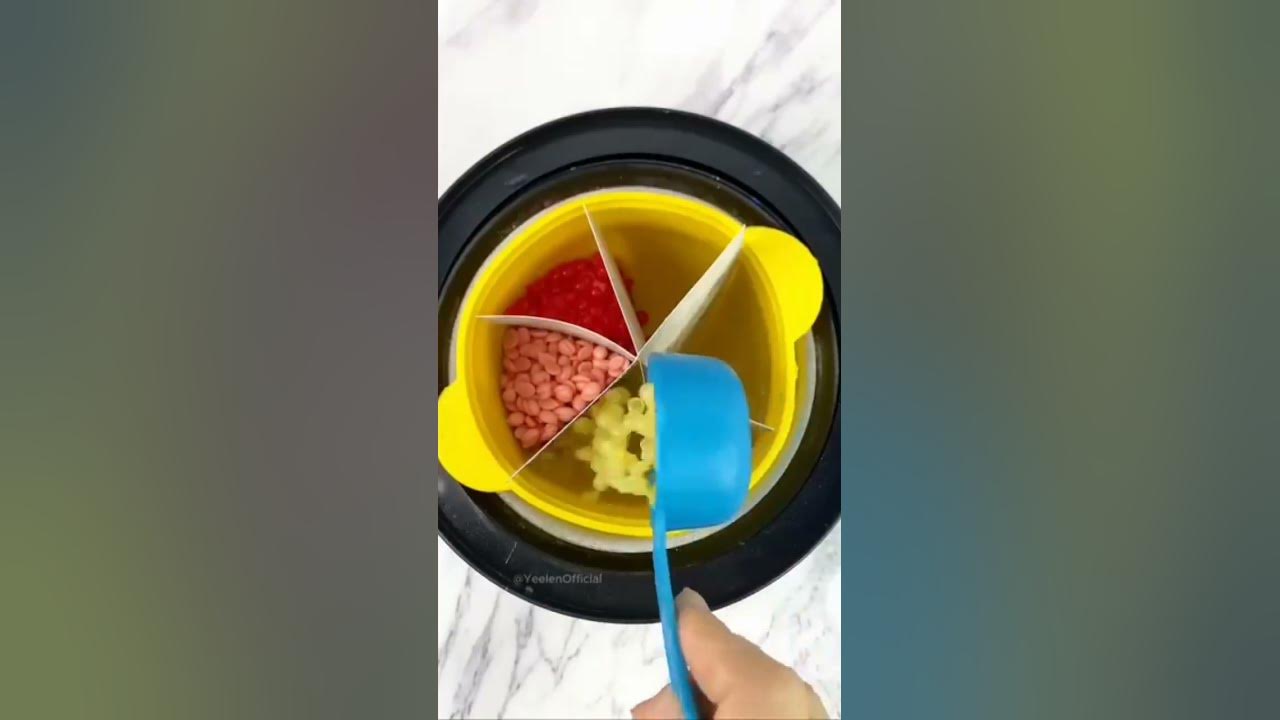 here's the satisfying wax melt waxbedswaxhardwaxasmrharroemovel