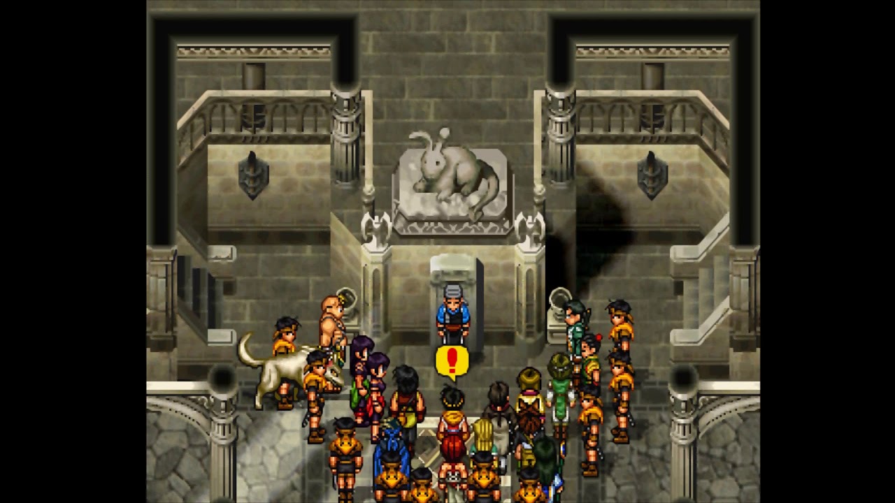 Suikoden II 183 Headquarters 36 Building a guardian deity for