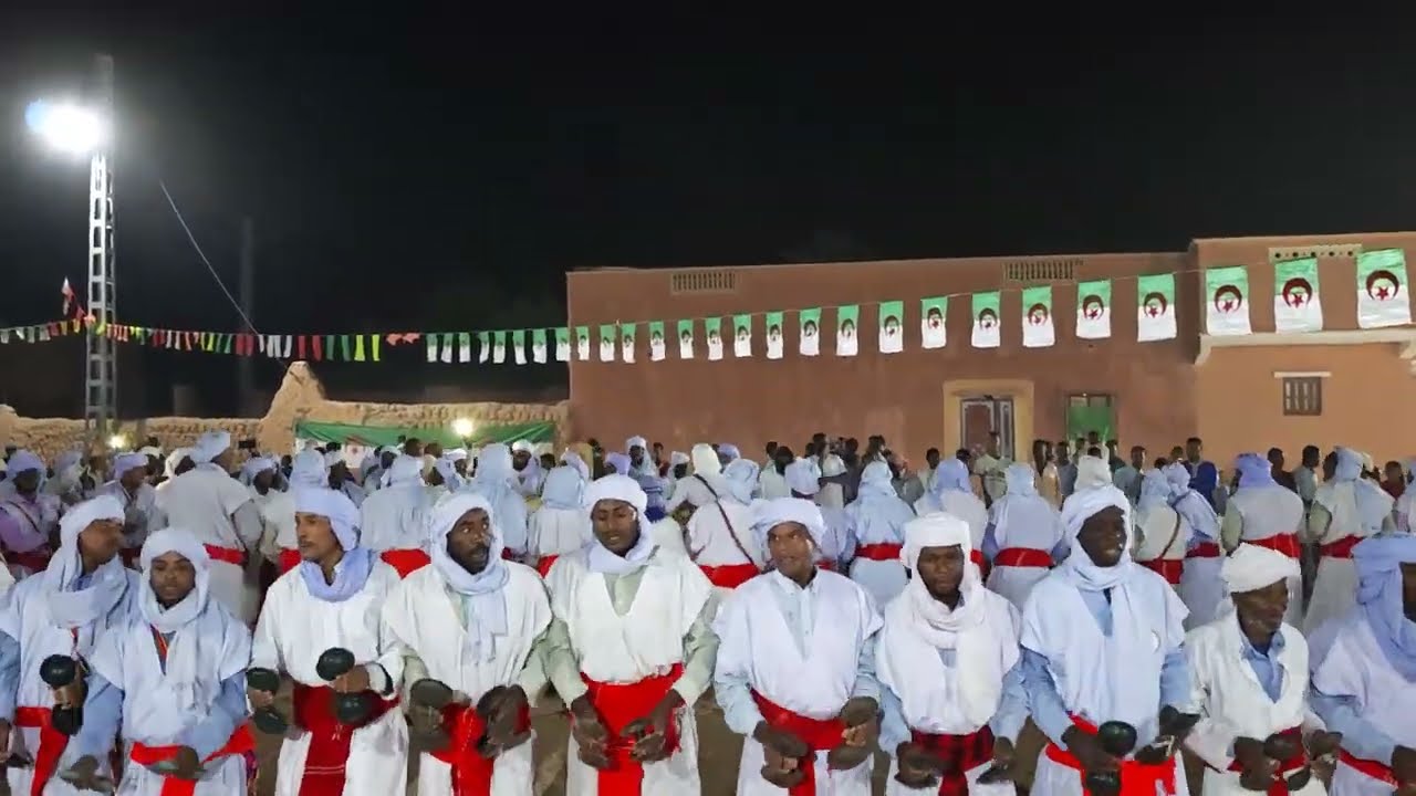 سهرة قرقابو الطعبة الثامنة للتظاهرة الثقافية للفلكلور المحلي بقصر حيحا بلدية أولادعيسى المقطع 10