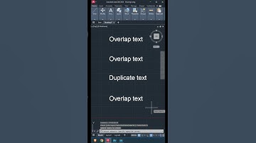 CAD tips: Finding & Deleting duplicate/overlap text with Lisp #ytcad