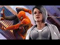Spider-Man fight with lady boss sliver lining - Spider-Man remastered gameplay #8