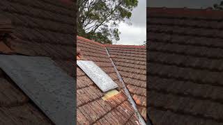 Repointing terracotta roofing today serving all Sydney suburbs #roof #roofing #pressureclean