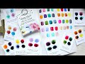 Daniel Smith Watercolour Confetti Dot Card Set | Swatches