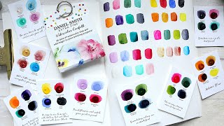Daniel Smith Watercolour Confetti Dot Card Set | Swatches