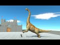 New Unit  BRACHIOSAURUS in Sky Castle vs EVERY UNIT - Animal Revolt Battle Simulator