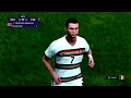 Jogo muito feio entre Tuga e México. Game pes 21 PS4 
