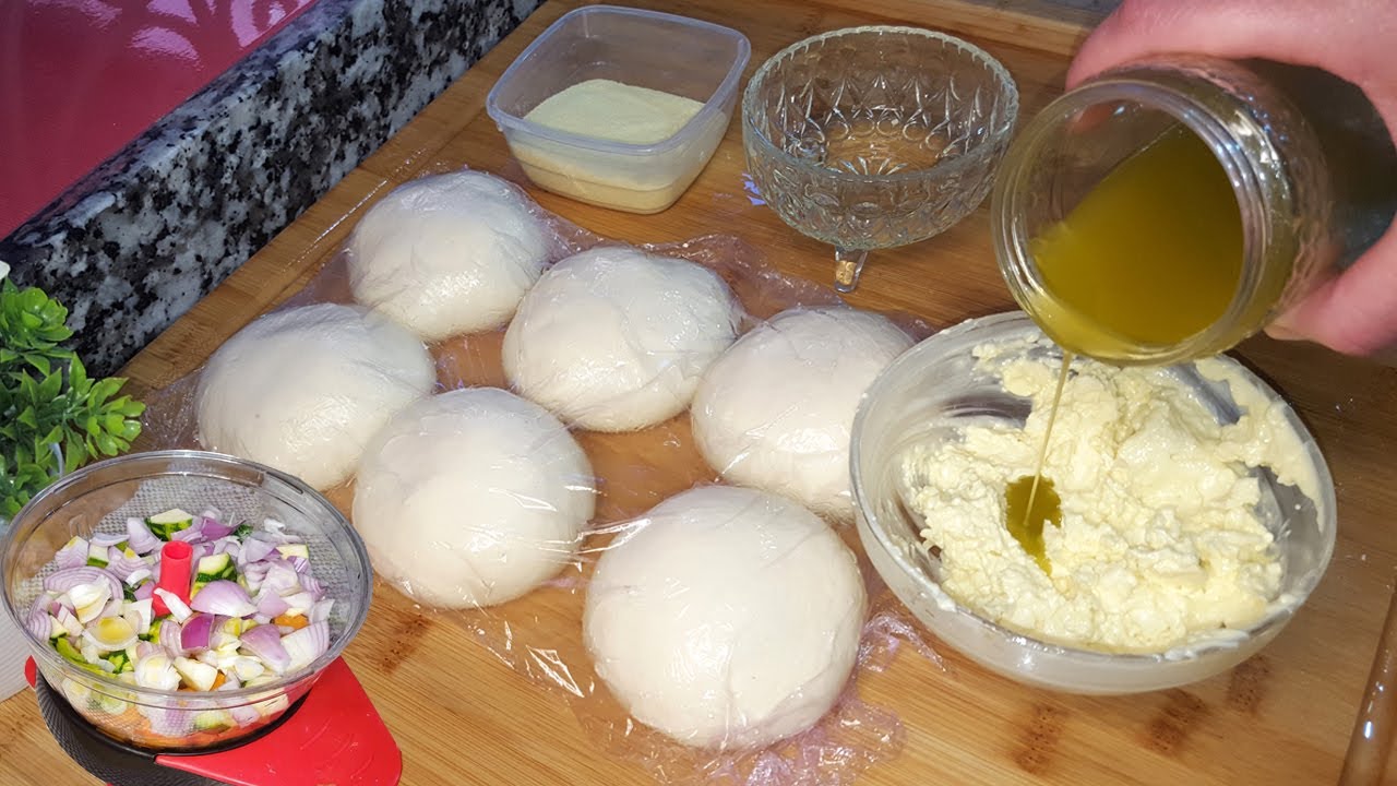 عليه الطلب/هذا هو المسمن والا فلا يحمر لك وجهك شهوة منو👌بحشوة الخضر بطريقة طي مبتكرةسريعة كيجي مورق