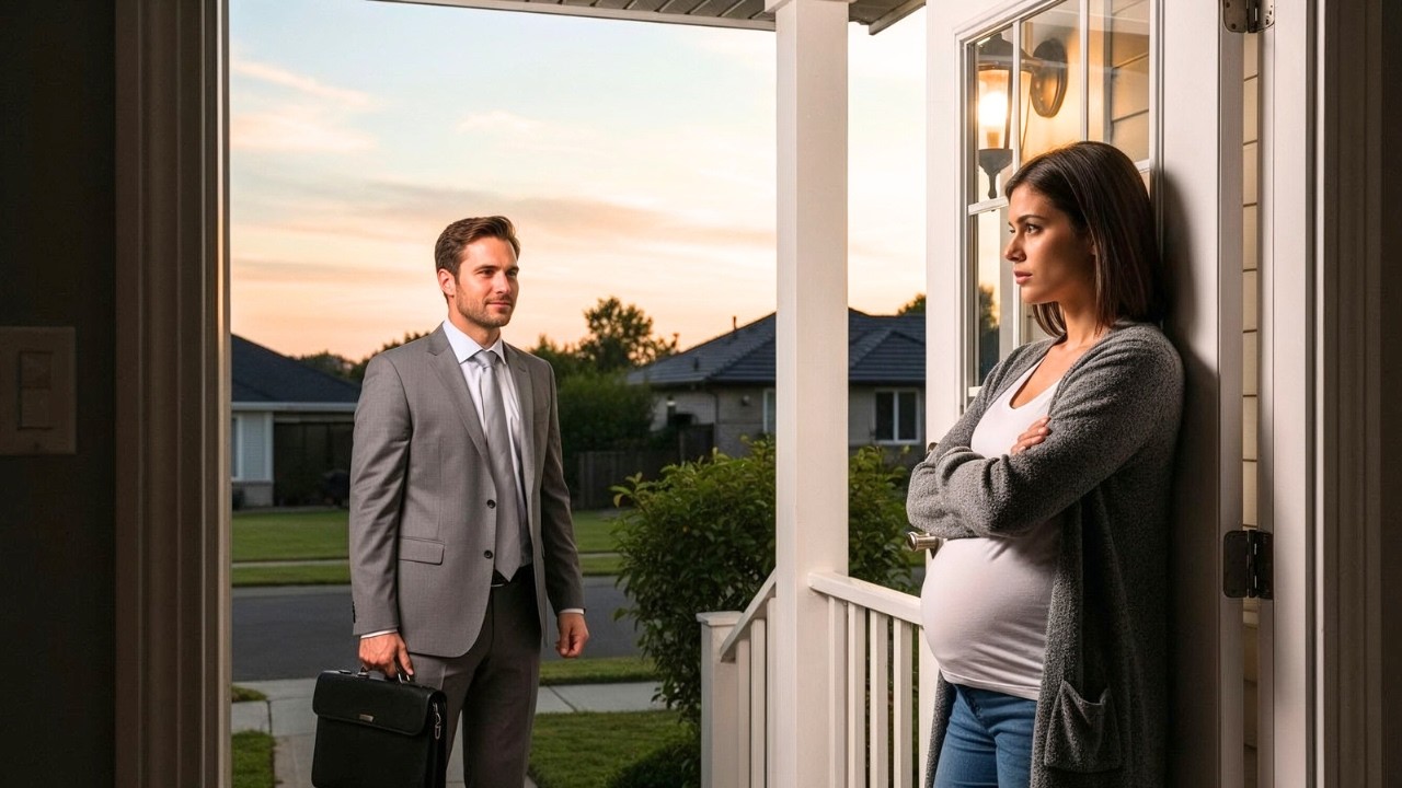 He Came Home Acting Like Nothing Happened — His Pregnant Wife Was Done Waiting for Him