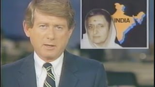 ABC News Nightline: Indira Gandhi Assassination — 10/30/84