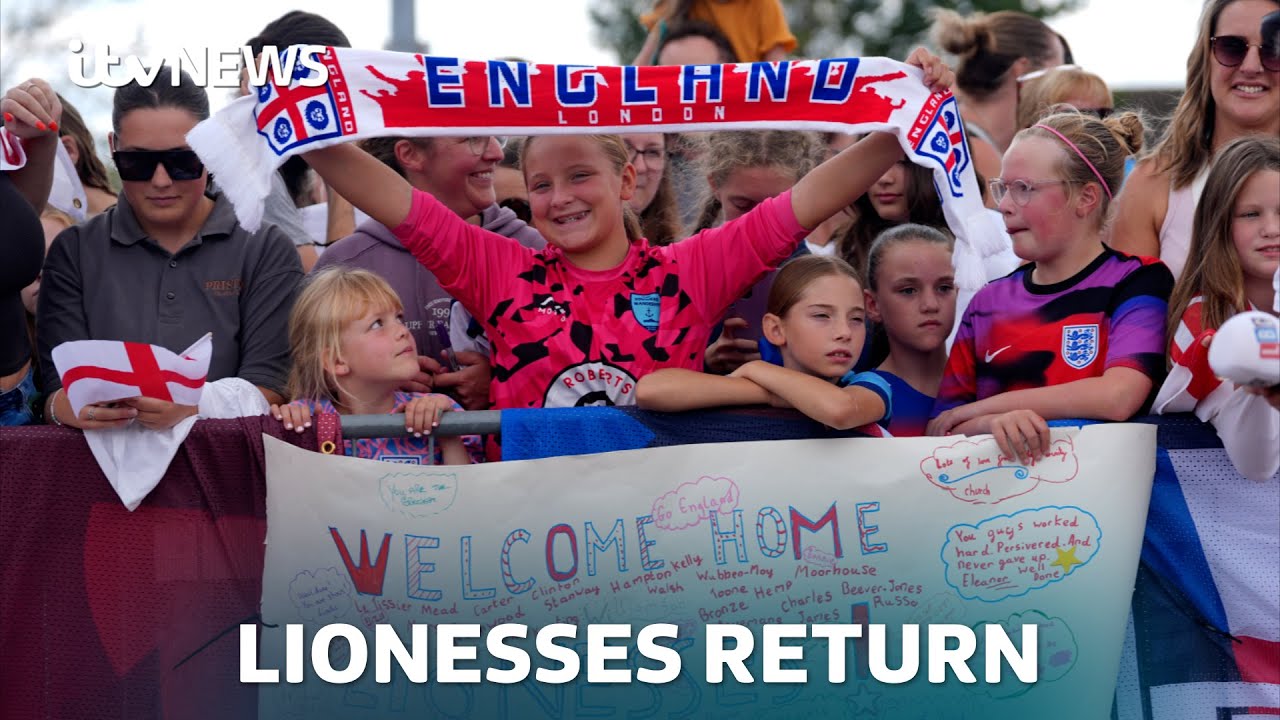 Watch live - as the Lionesses return home