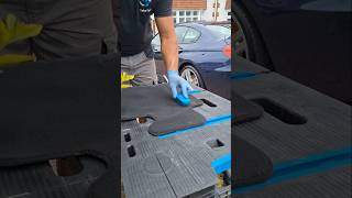 Do You Carpet Stripe Or Not?!👀👣 #detailing #satisfying #cardetailing #asmr