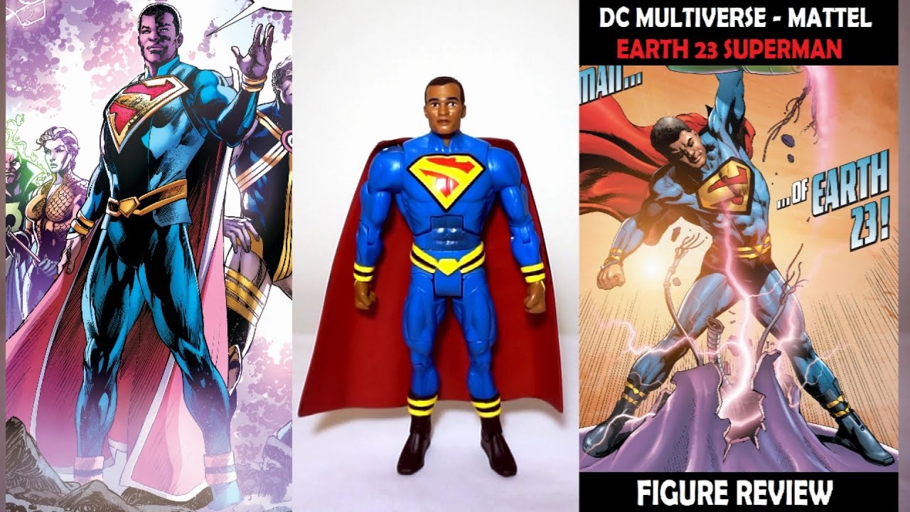 Earth 23 (Obama-based) Superman Calvin Ellis - DC Multiverse