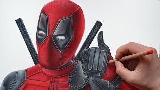 Drawing DEADPOOL - Marvel - SpeedDrawing | Nimauke