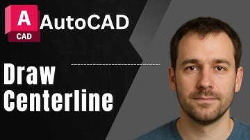 AutoCAD: How to Draw a Centerline Linetype (2025 Tutorial)