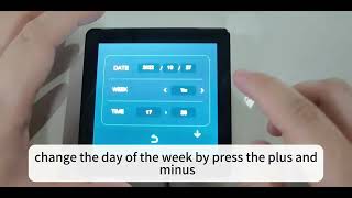 OSB|Date day and clock setting screenshot 5