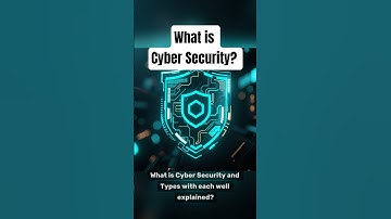 What is Cyber Security? #cybersecurity #onlinesafety #techeducation #typesofcybersecurity #ytshorts