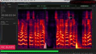 Cinema Sound Mic Bump Removal in Adobe Audition