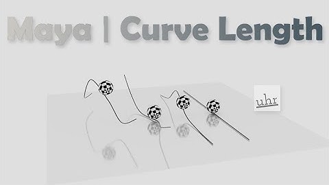 Maya: Curve Length, Locked