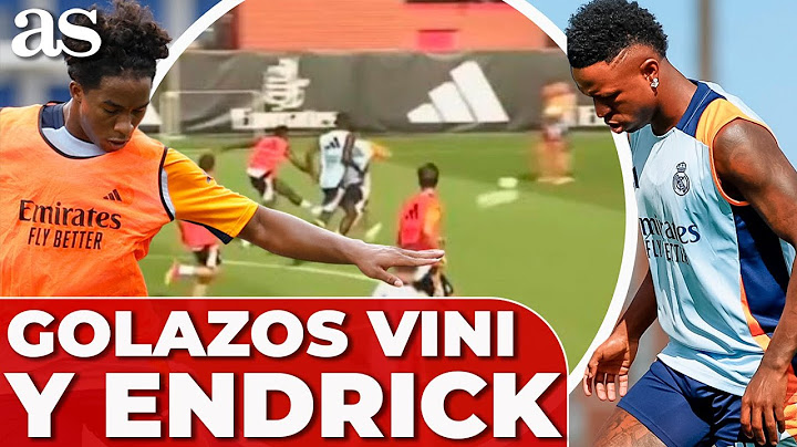 ENDRICK y VINICIUS, dos GOLAZOS LOCOS con el REAL MADRID | Primer PIQUE de BRASIL