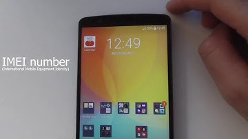 How to find the IMEI Number (LG G3, Android)