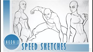Speed Sketch Dynamic Poses