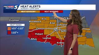 8.23.26 - Hot Sunday with relief in triple digits in sight